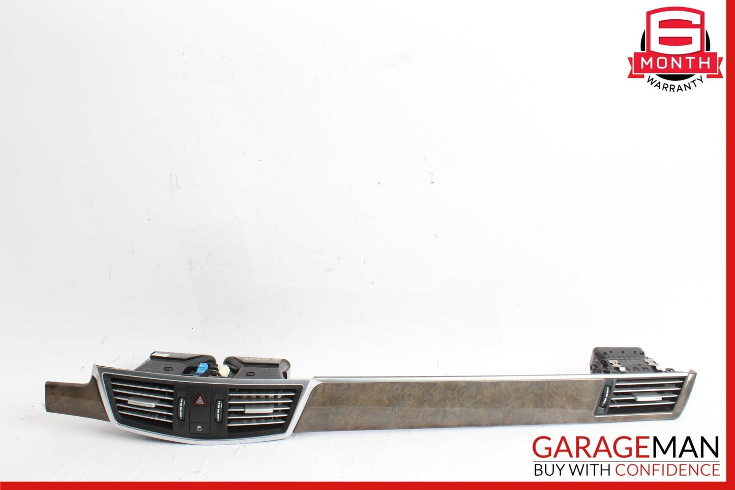 10-13 Mercedes W212 E350 Front Center Dash AC A/C Air Vent Grille Trim Assembly