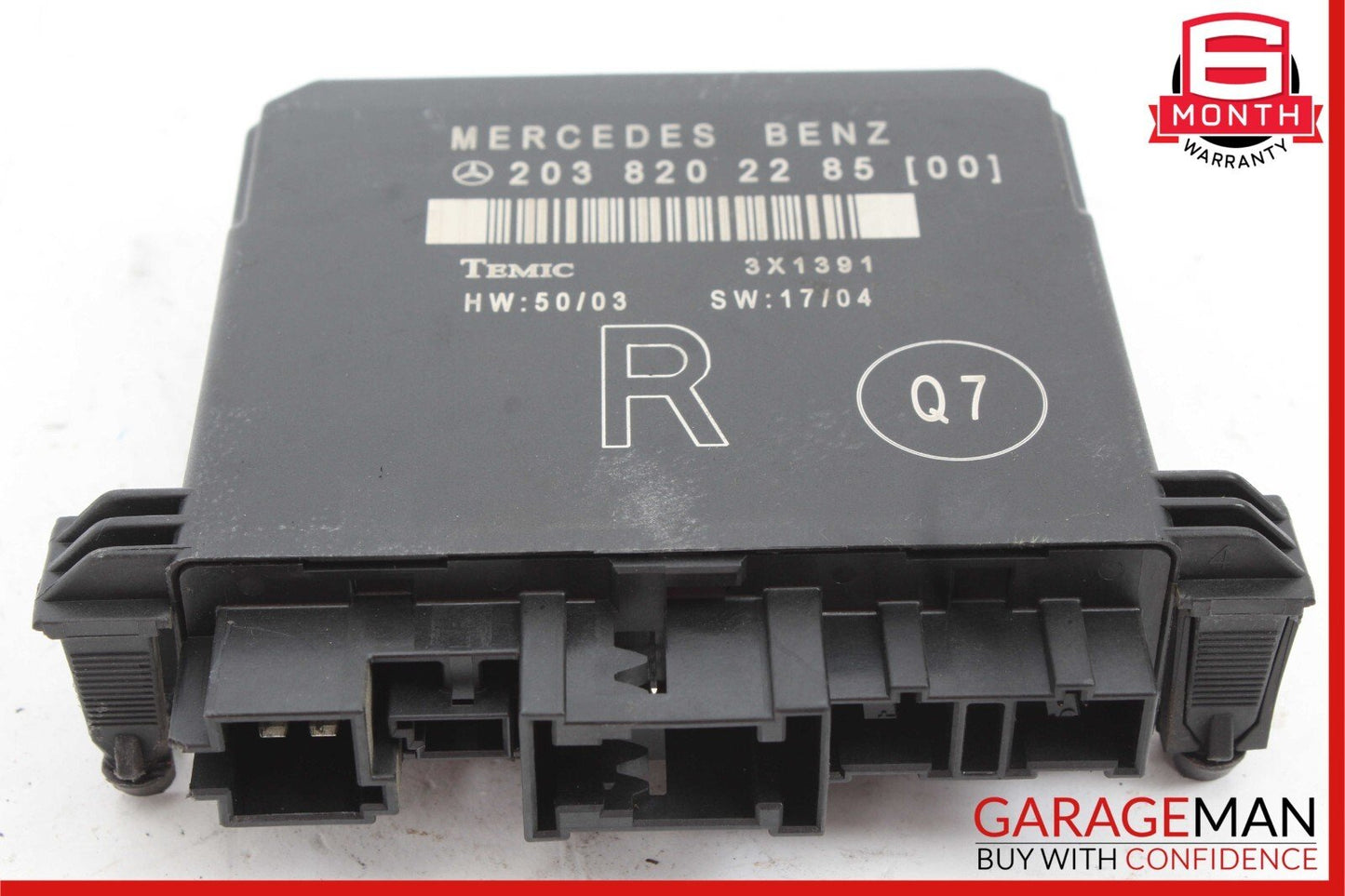 01-07 Mercedes W203 C230 C240 C320 Rear Right Door Control Module 2038202285 OEM