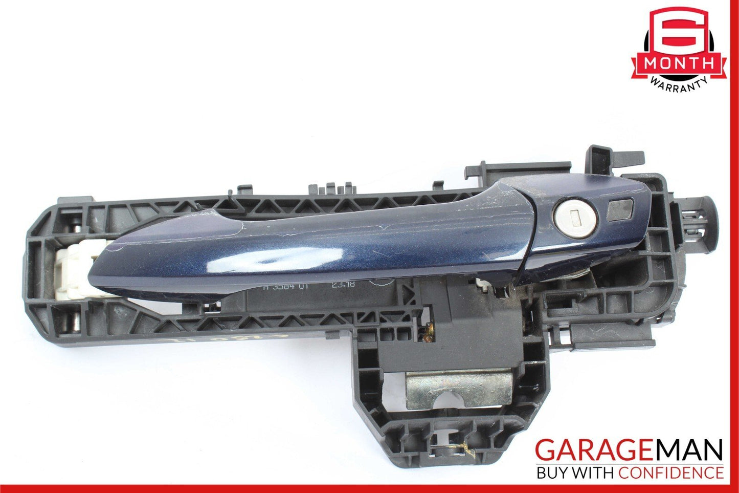 12-14 Mercedes W204 C250 C300 C63 AMG Front Left Side Exterior Door Handle Blue