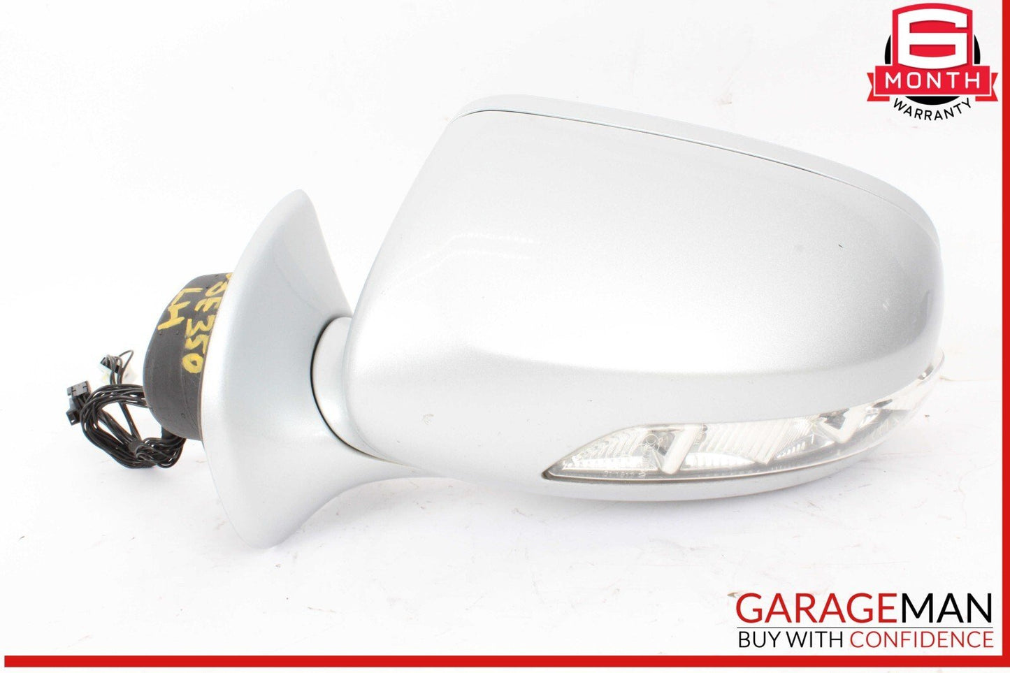 07-09 Mercedes W211 E350 Front Left Side Door Mirror Rear View OEM