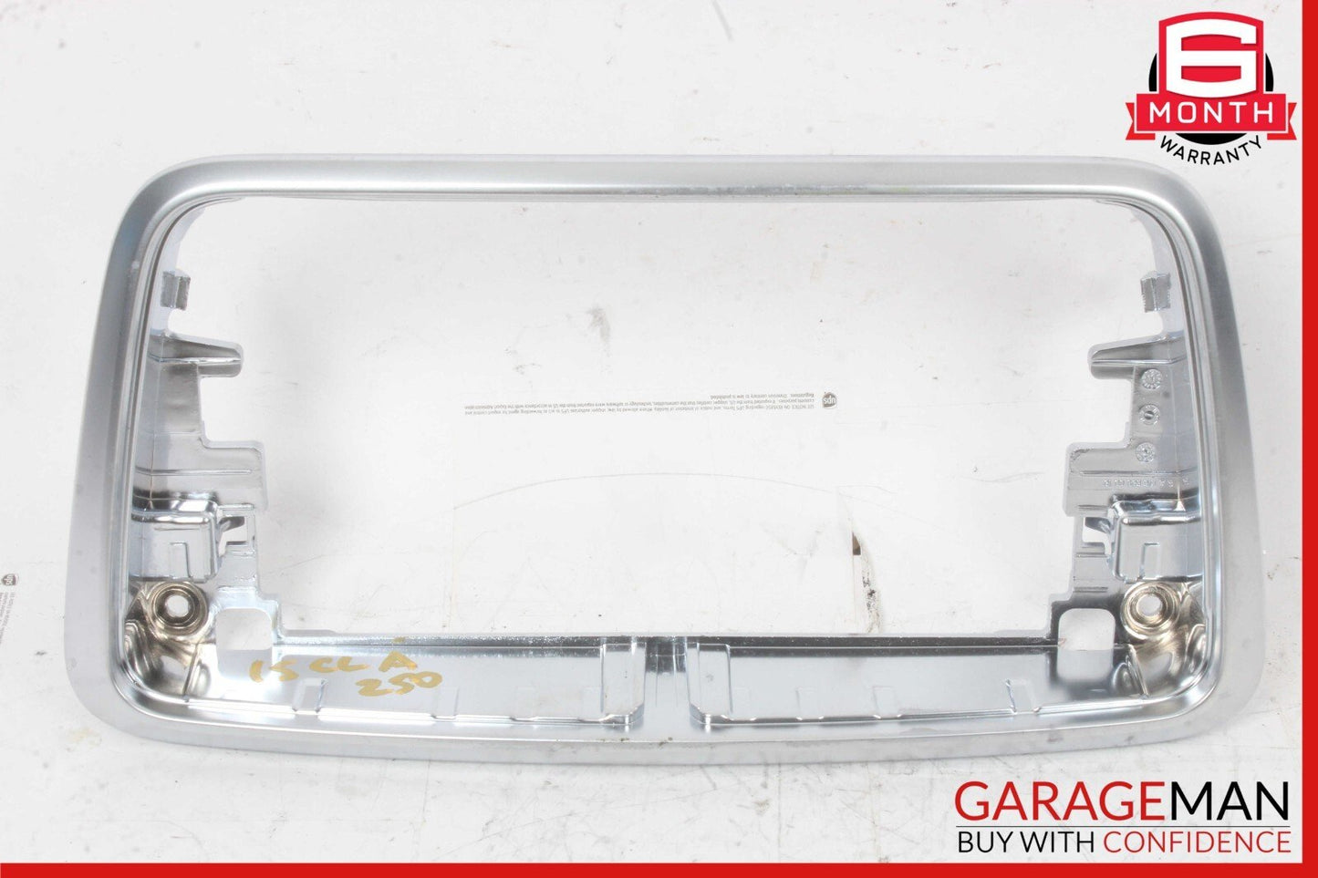 14-18 Mercedes W117 CLA250 Center Dash Radio CD Player Trim Bezel Cover OEM