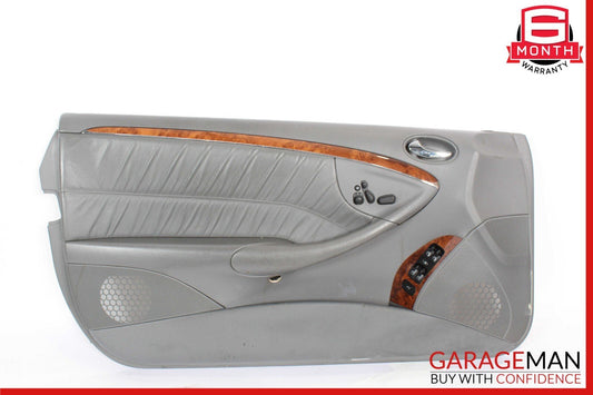06-09 Mercedes W209 CLK550 Front Left Driver Side Interior Door Panel Gray OEM