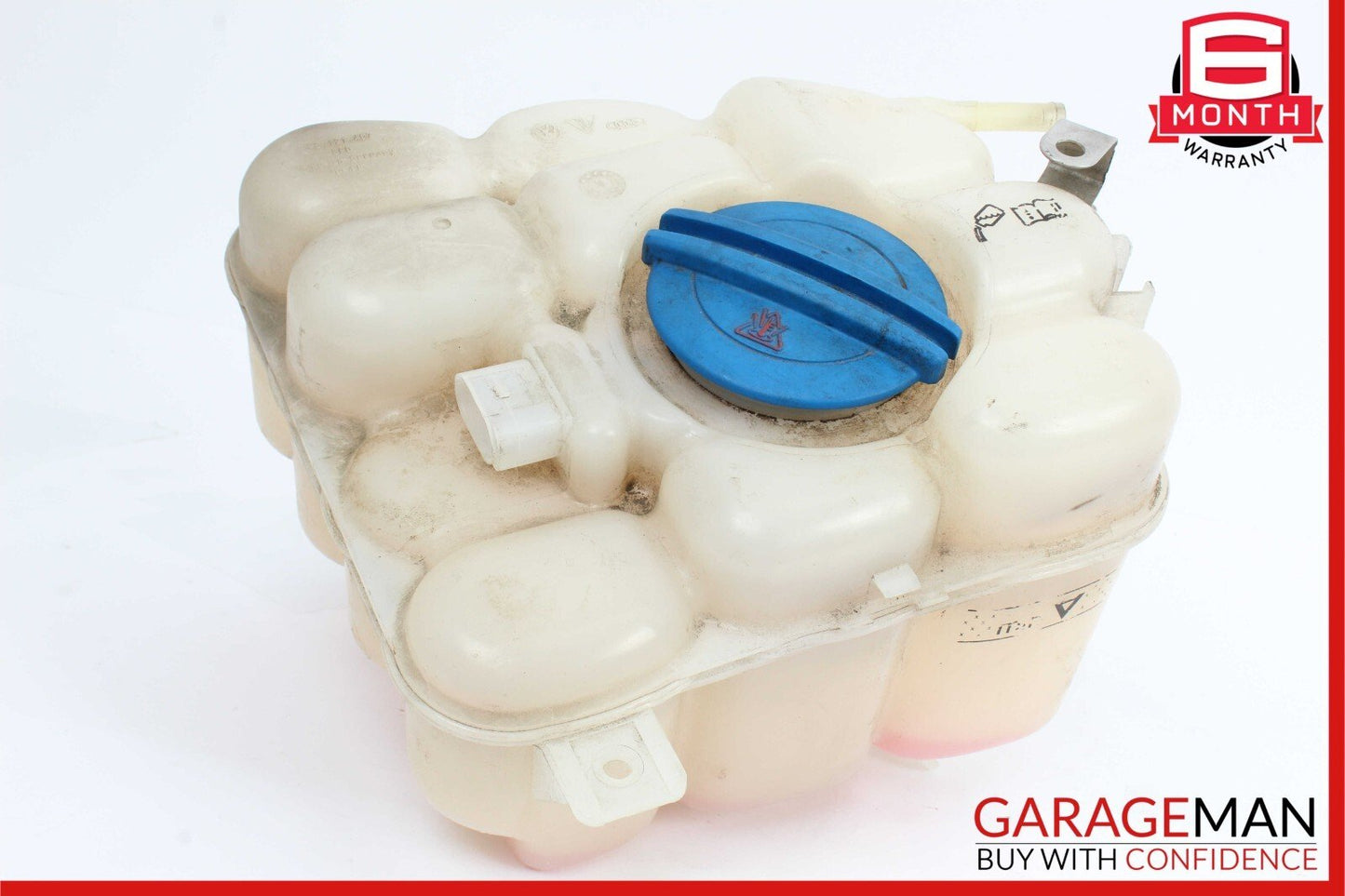 11-17 Porsche Cayenne 958 S Radiator Coolant Overflow Expansion Bottle Tank OEM