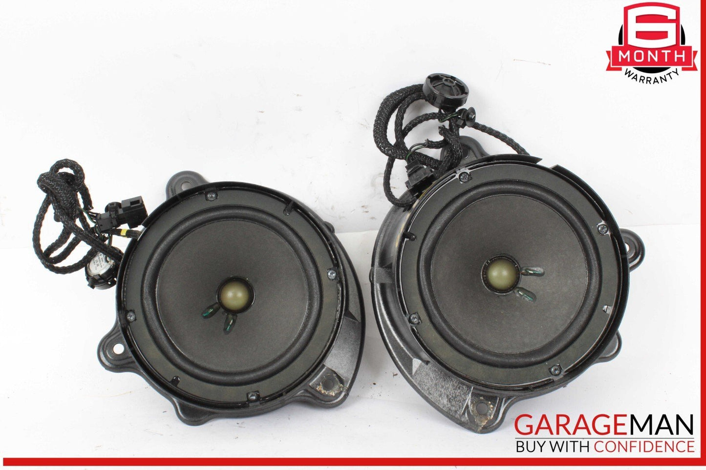 00-06 Mercedes W220 S500 Front Left & Right Side Door Sound Speaker Set