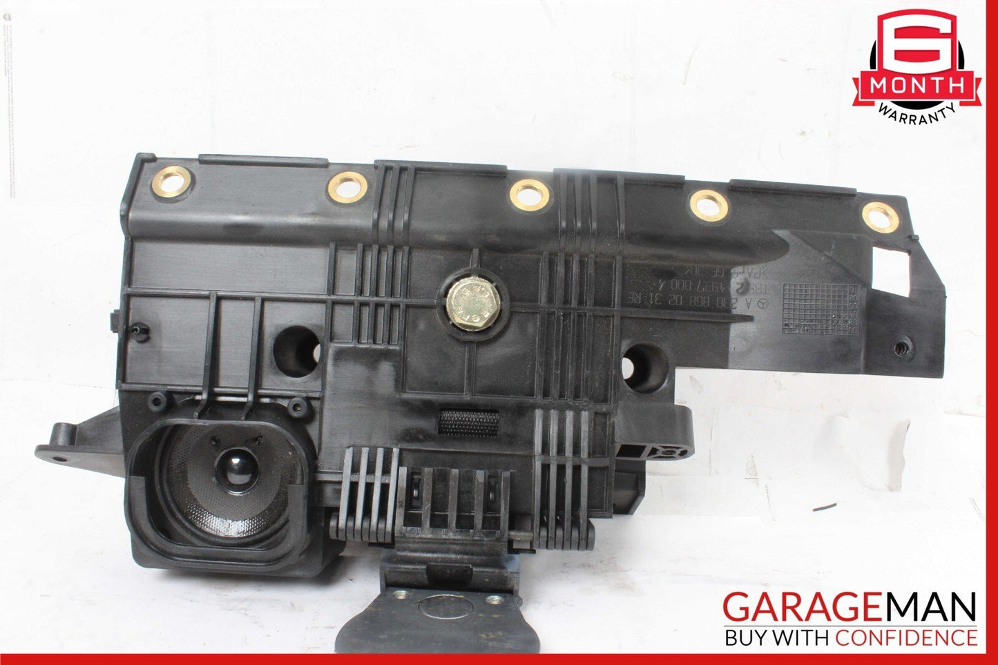 03-08 Mercedes R230 SL500 Rear Right Seat Belt Retractor Luggage w/Speaker OEM