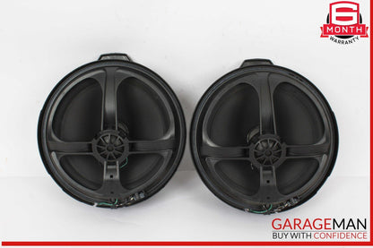 08-18 Mercedes W204 C250 C300 Rear Door Audio Speaker Logic 7 Set of 2 OEM