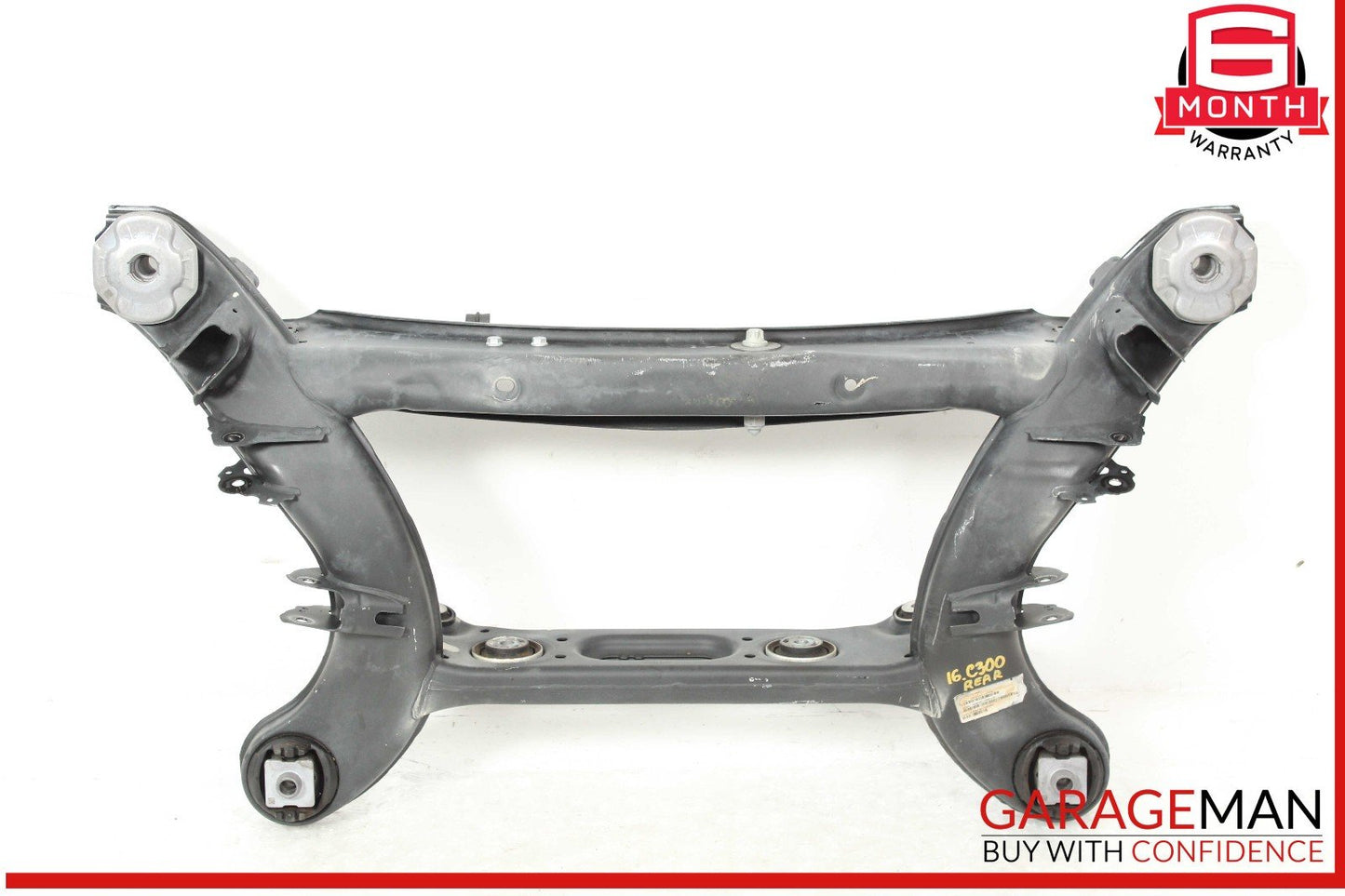 15-20 Mercedes W205 C300 GLC300 RWD Rear Sub Frame Crossmember Cradle Assembly