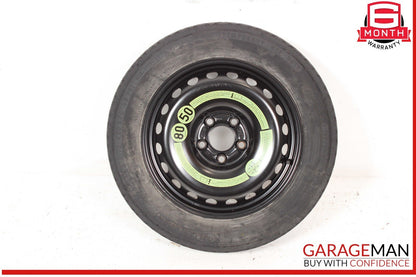 08-14 Mercedes W204 C250 C300 Emergency Spare Tire Donut Wheel Rim 125 90 16"
