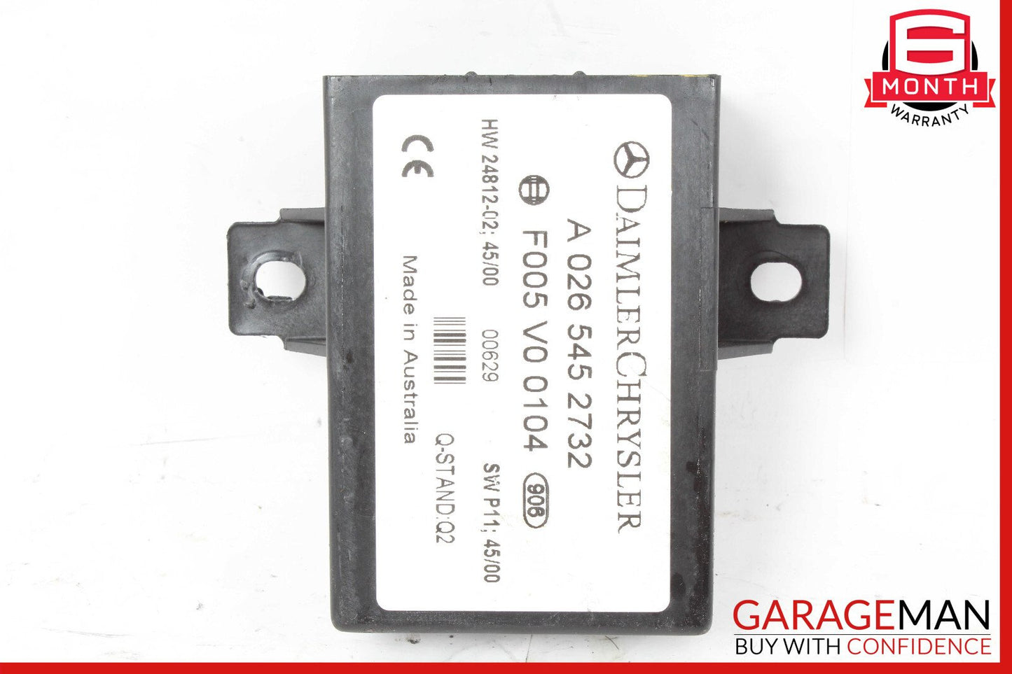 03-06 Mercedes R230 SL500 SL55 Diagnosis System Module 0265452732 OEM