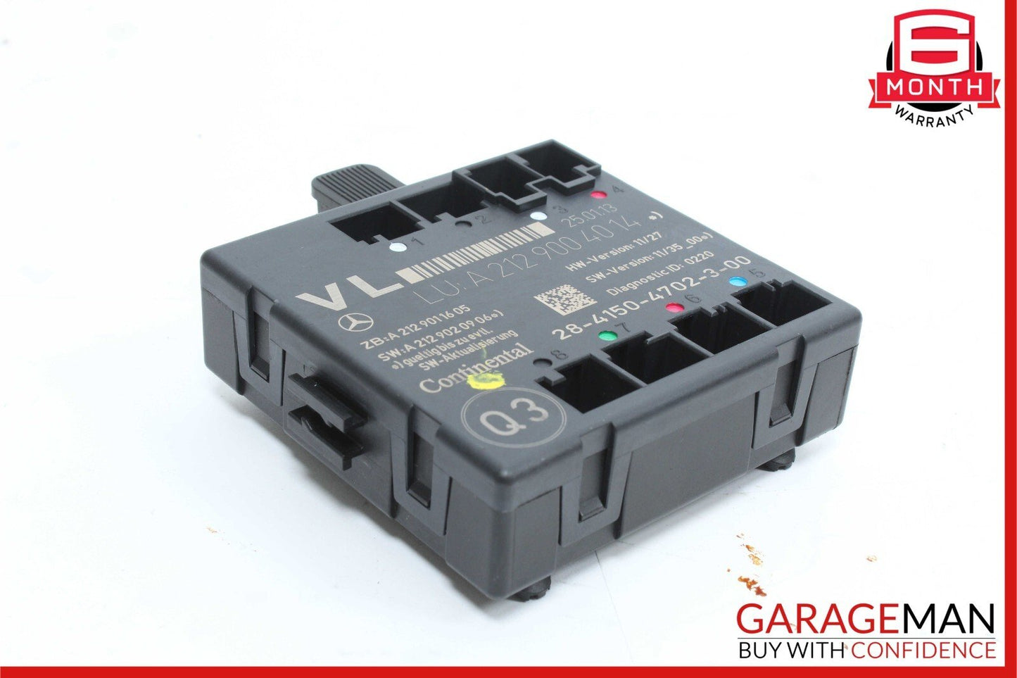 08-14 Mercedes W204 C300 4Matic Front Left Side Door Control Module Unit OEM