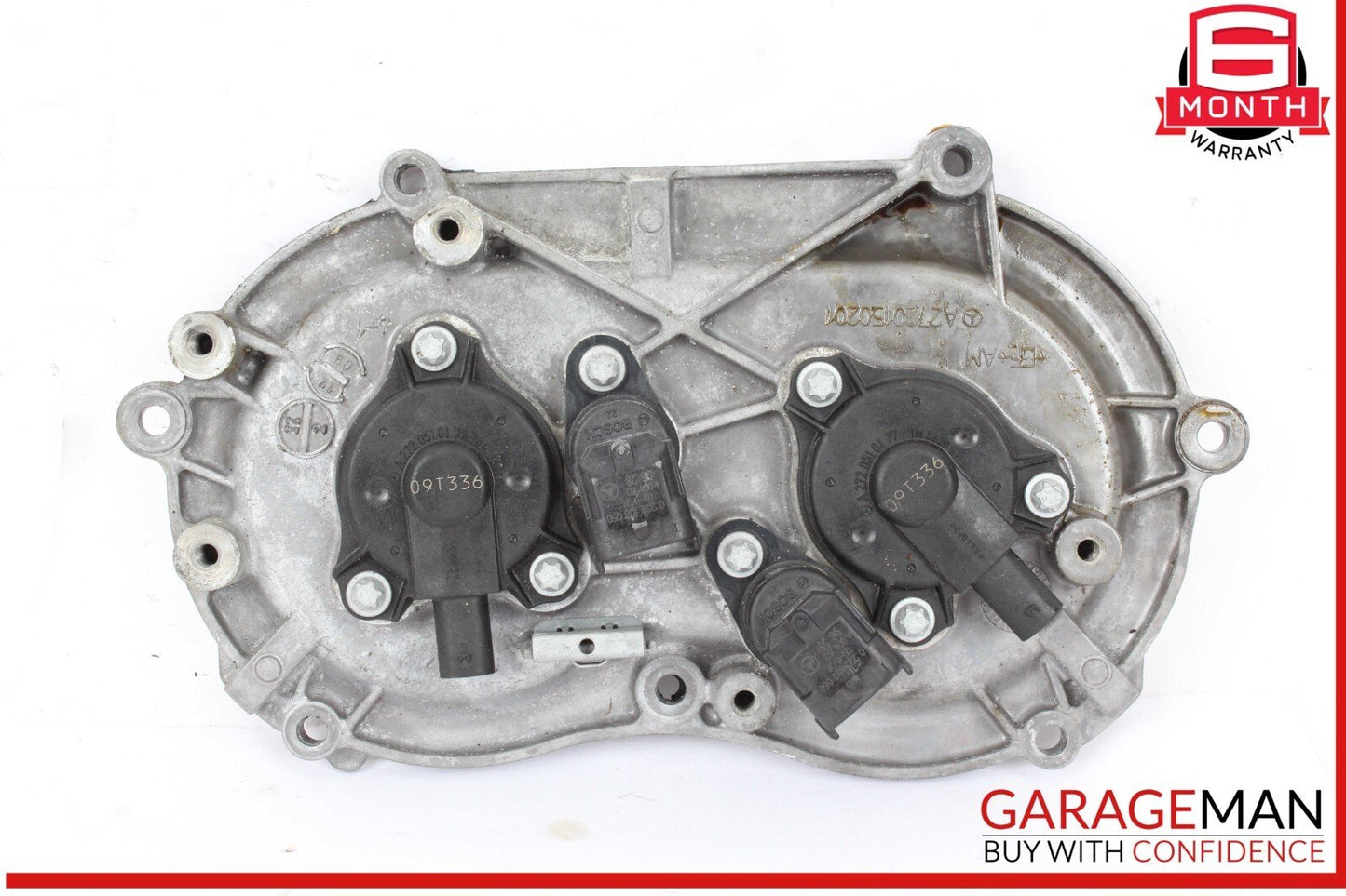 05-13 Mercedes W204 C300 E550 Front Left Side Engine Timing Chain Cover Plate