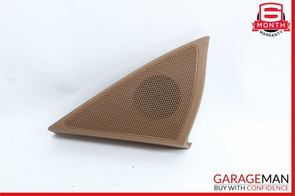07-13 Mercedes W221 S350 S550 Front Left Side Door Tweeter Speaker Cover Brown