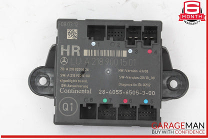 08-18 Mercedes W218 CLS550 C300 E550 Rear Right Side Door Control Module Unit