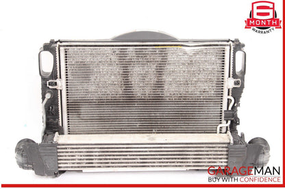 03-09 Mercedes W211 E320 Engine Motor Cooling Fan Radiator A/C Condenser Assy