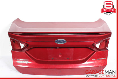 13-16 Ford Fusion Rear Trunk Lid Deck Shell Red OEM
