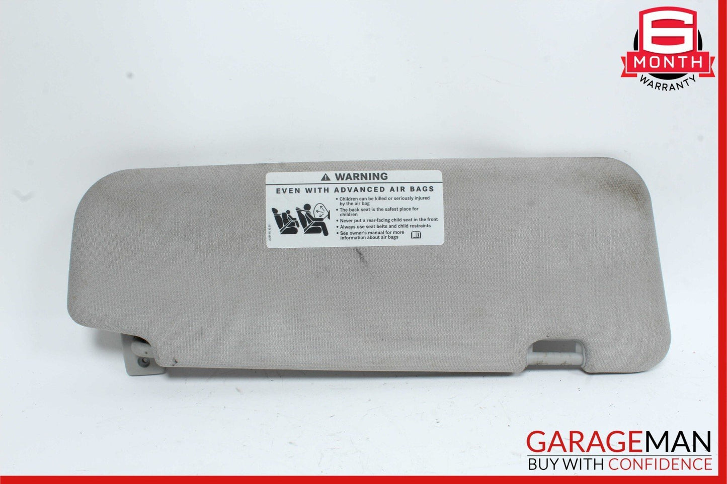 06-11 Mercedes W219 CLS500 CLS550 Front Left Driver Side Sunvisor Sun Visor OEM