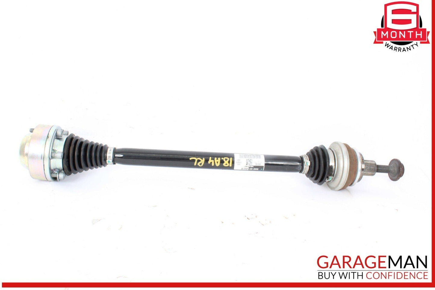 17-24 Audi A4 Allroad Rear Left or Rear Right Side CV Axle Shaft 8W0501203D OEM
