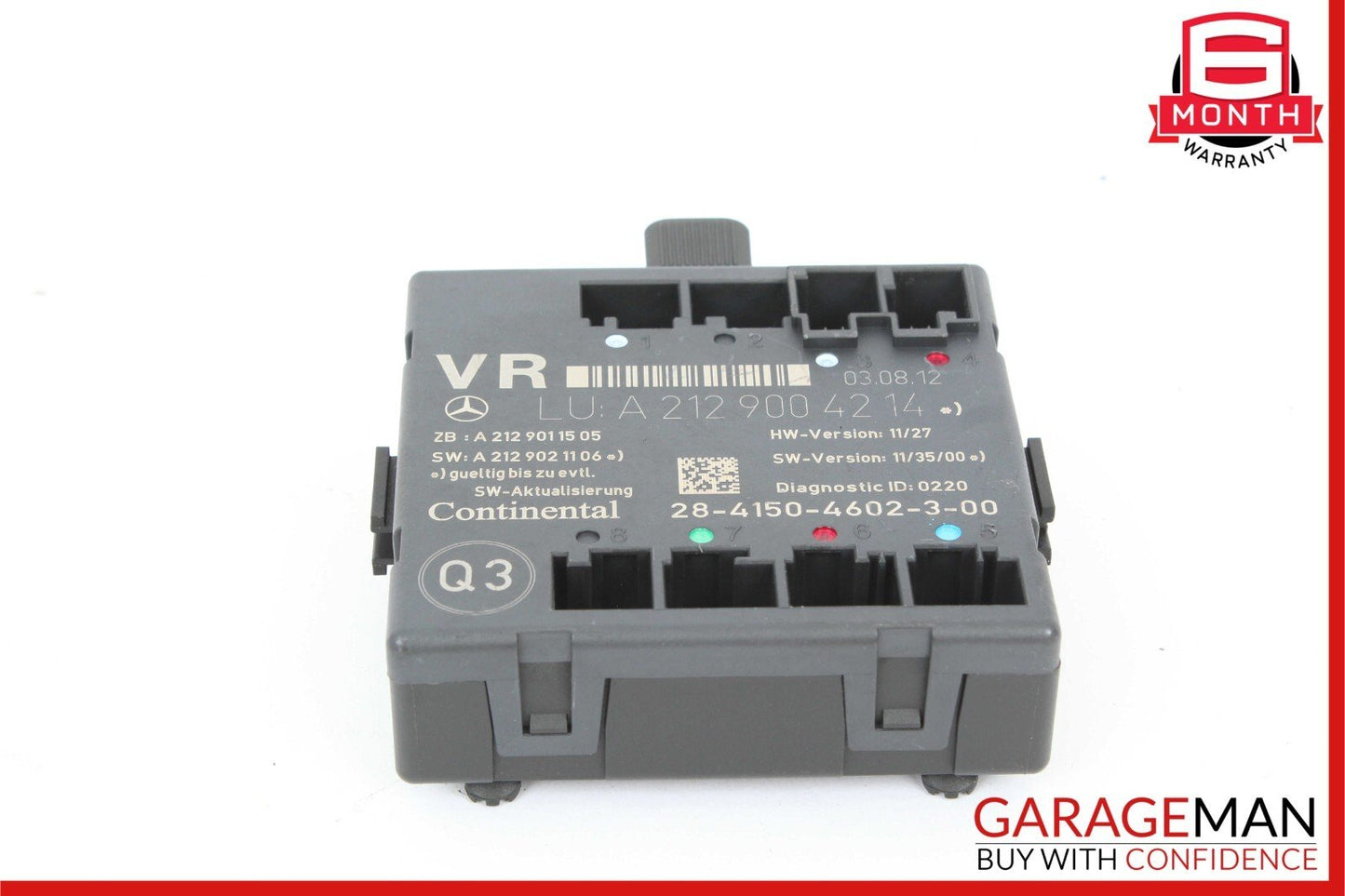 08-14 Mercedes-Benz C250 W204 Right Front Door Control Module 2129004214 OEM