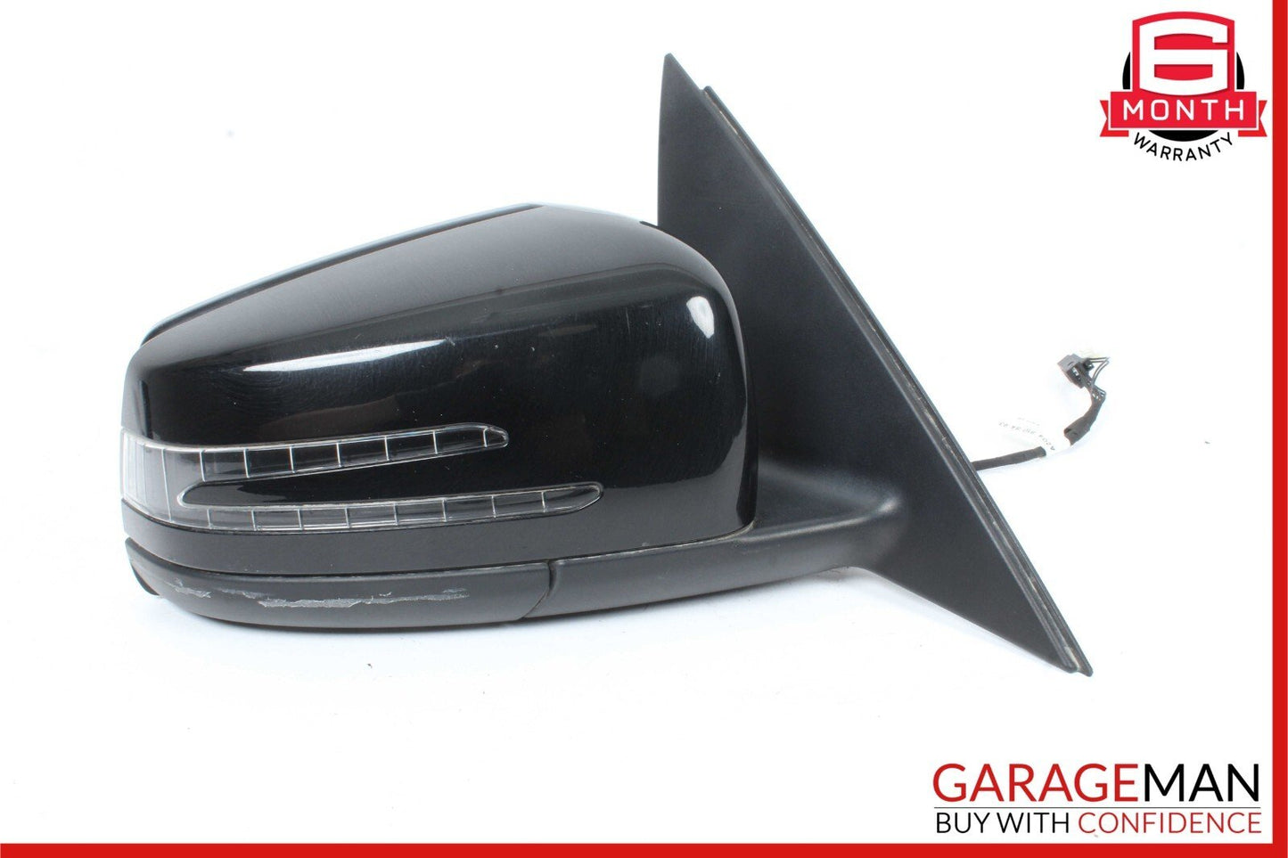 12-14 Mercedes W204 C250 C350 Sedan Right Side Mirror Door Rear View Black