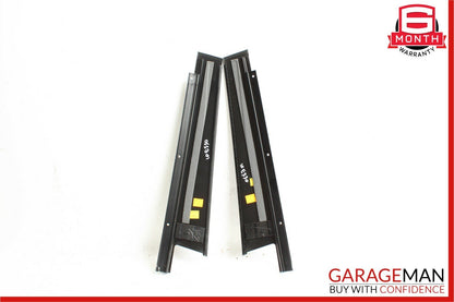 10-16 Mercedes W212 E500 Front Left & Right Exterior Door Moulding Trim OEM