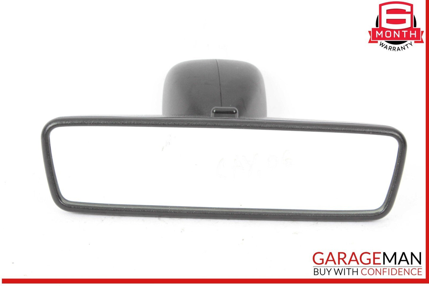 03-06 Porsche Cayenne S 955 Interior Top Upper Rear View Mirror Black OEM