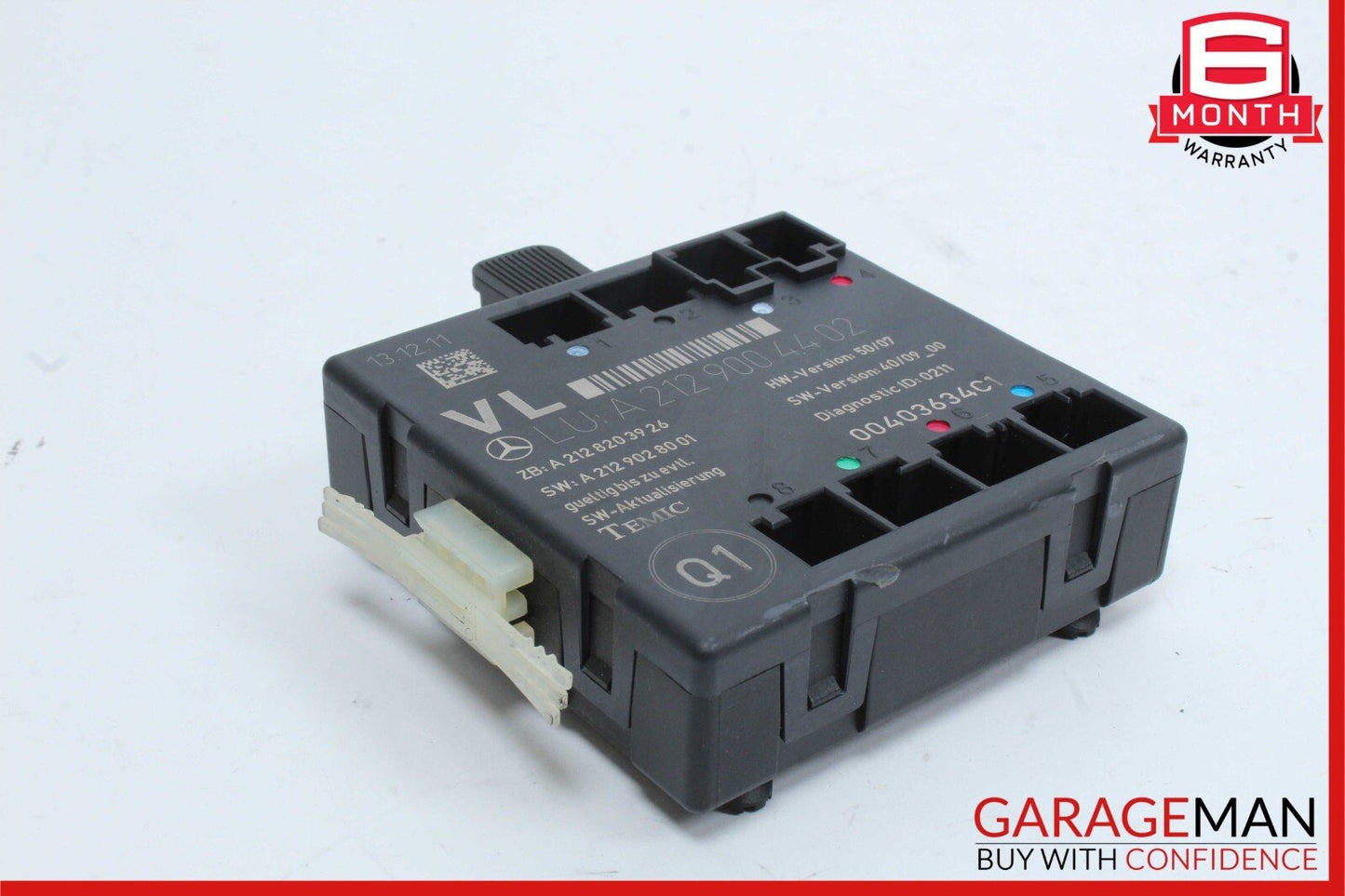 08-18 Mercedes W212 E550 E350 E400 Front Left Side Door Control Module Unit OEM