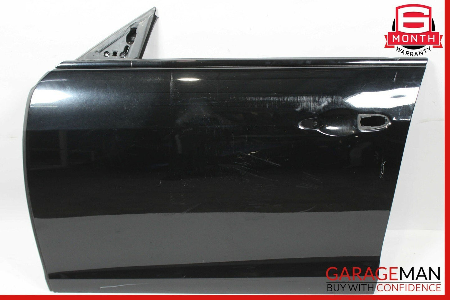 14-17 Maserati Ghibli Front Left Driver Side Exterior Door Shell Panel Black