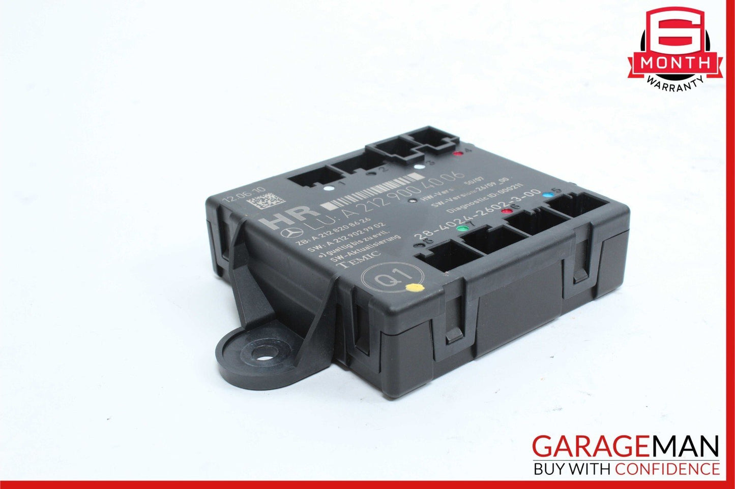 08-18 Mercedes W204 C250 C300 GLK350 Rear Right Side Door Control Module OEM
