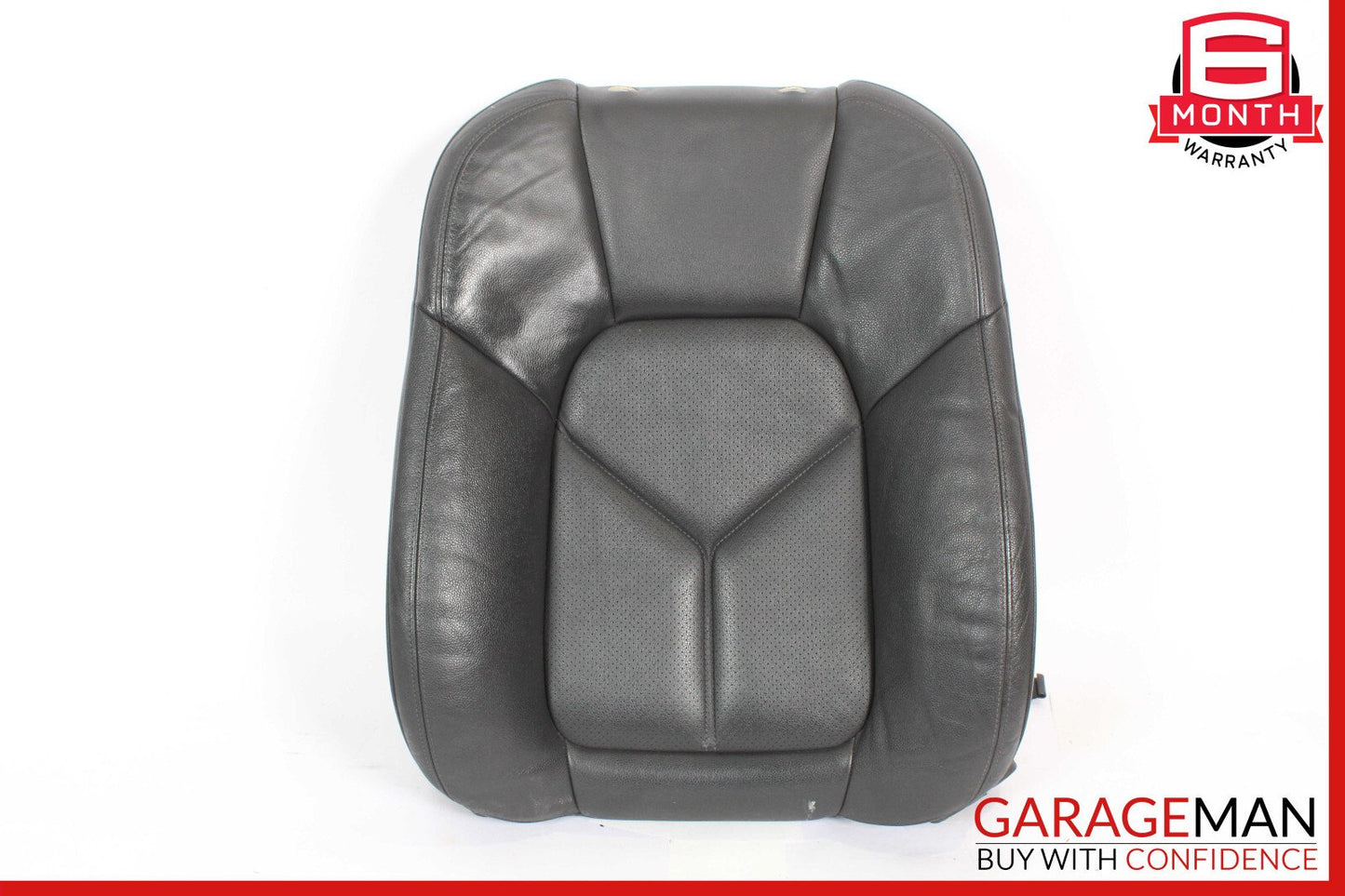 11-17 Porsche Cayenne 958 Front Left Top Upper Seat Cushion Cover Black