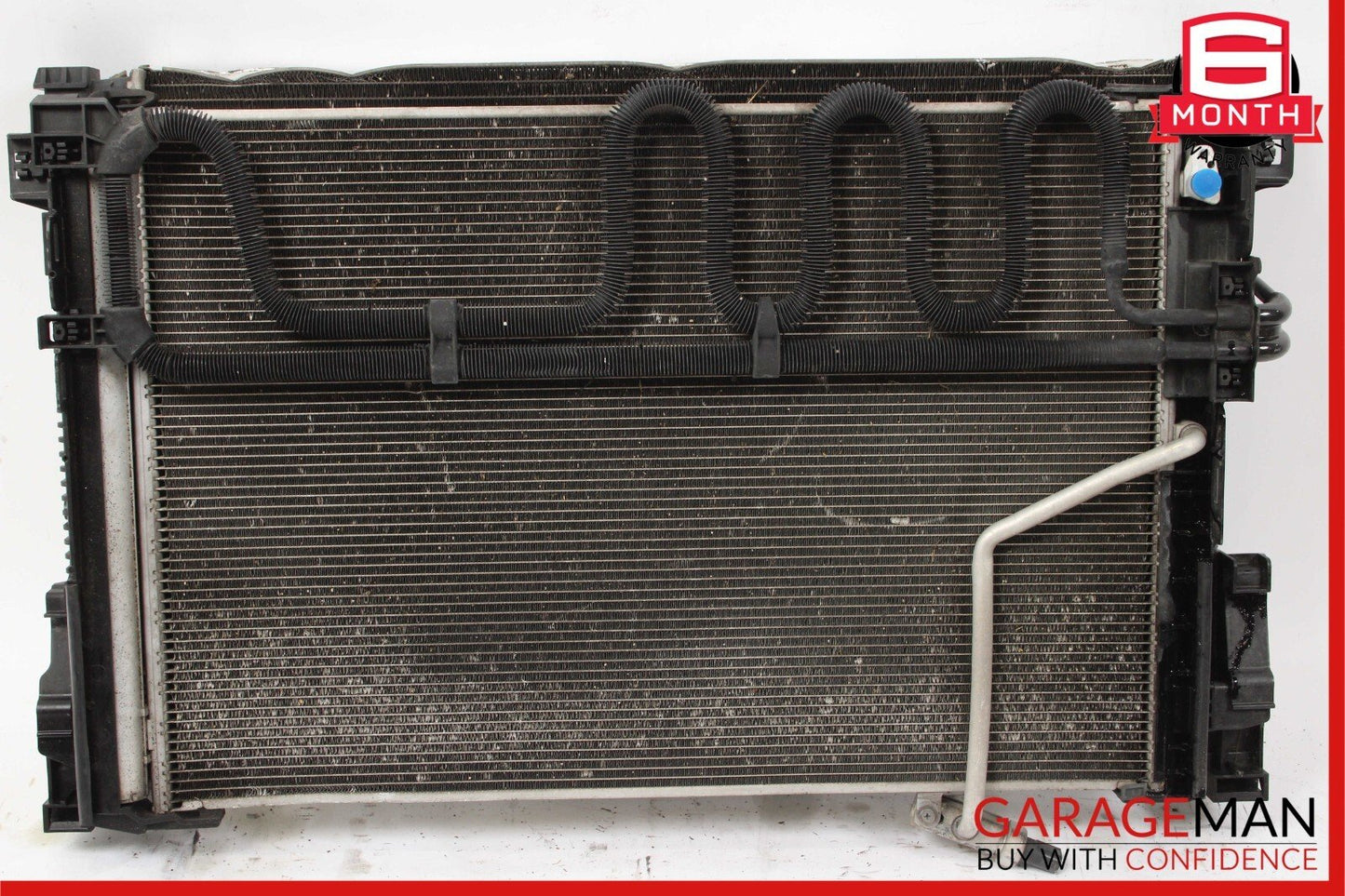 08-15 Mercedes W204 C250 Cooling Radiator Air A/C Condenser Oil Cooler OEM