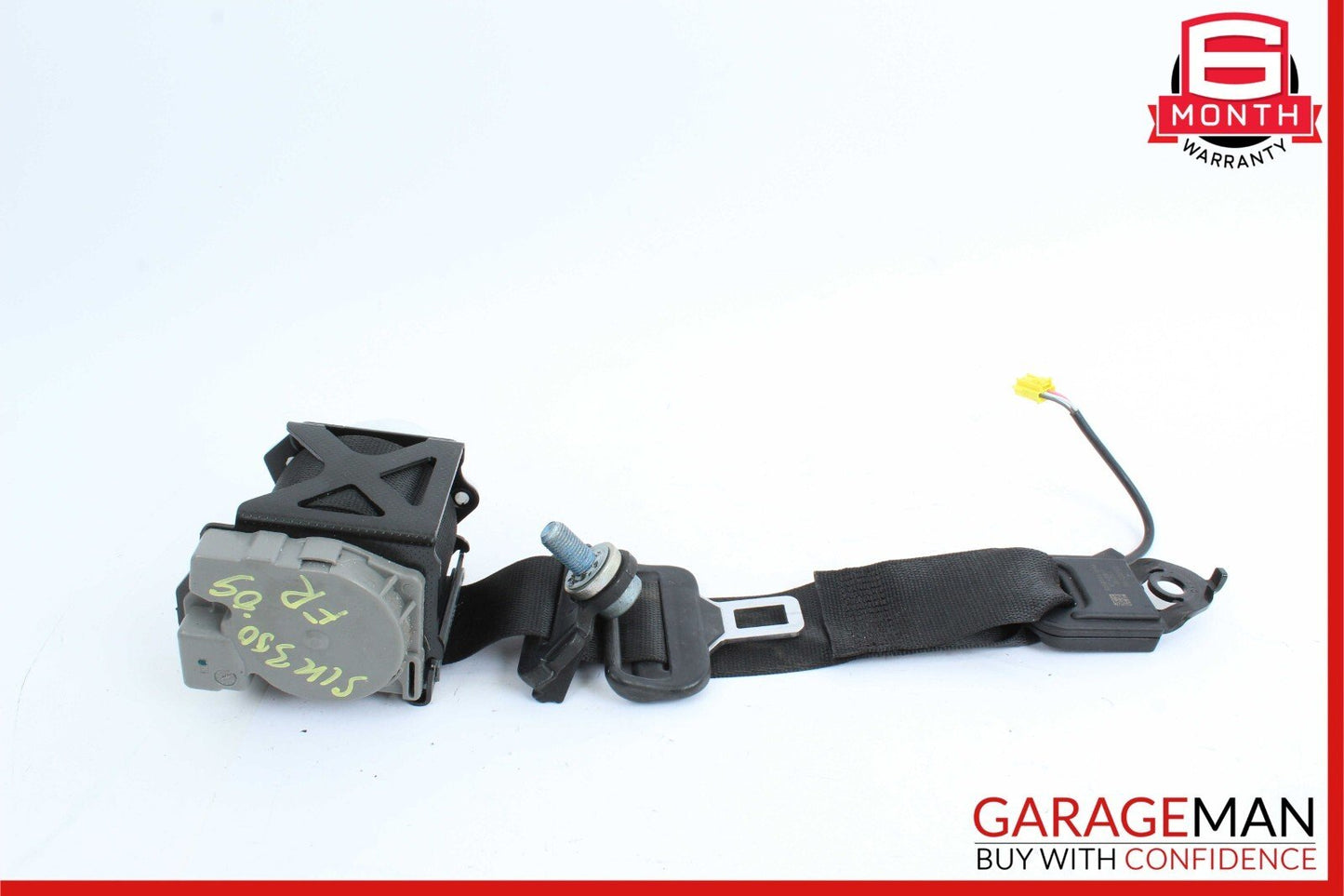 08-11 Mercedes R171 SLK280 SLK350 Front Right Side Seatbelt Seat Belt Retractor