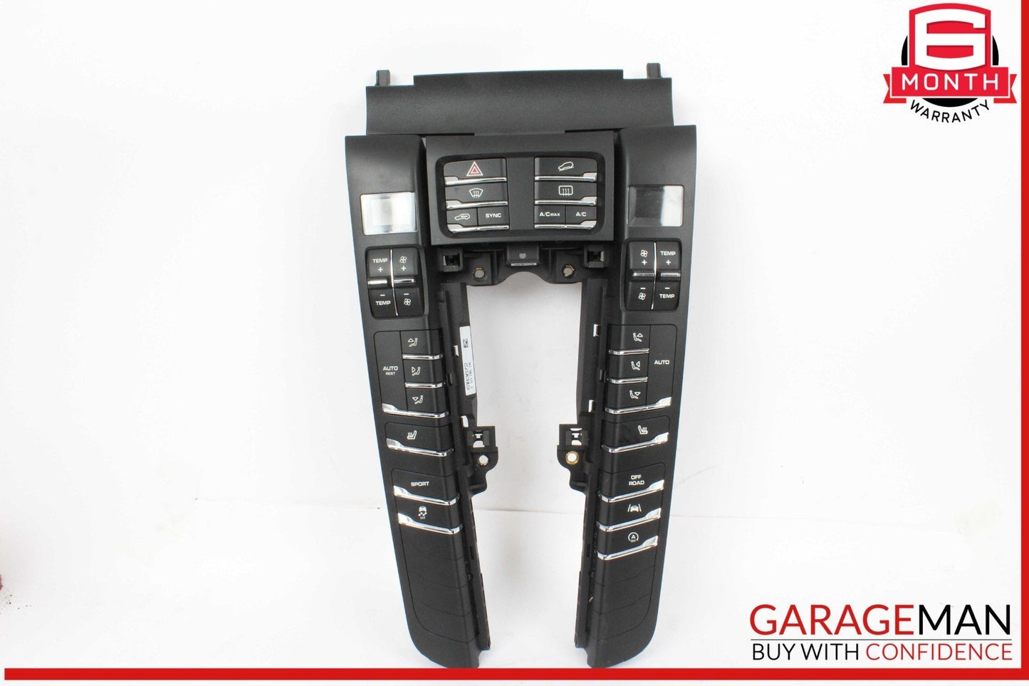 15-18 Porsche Macan 95B Front Center Console Dash Climate Control Panel OEM