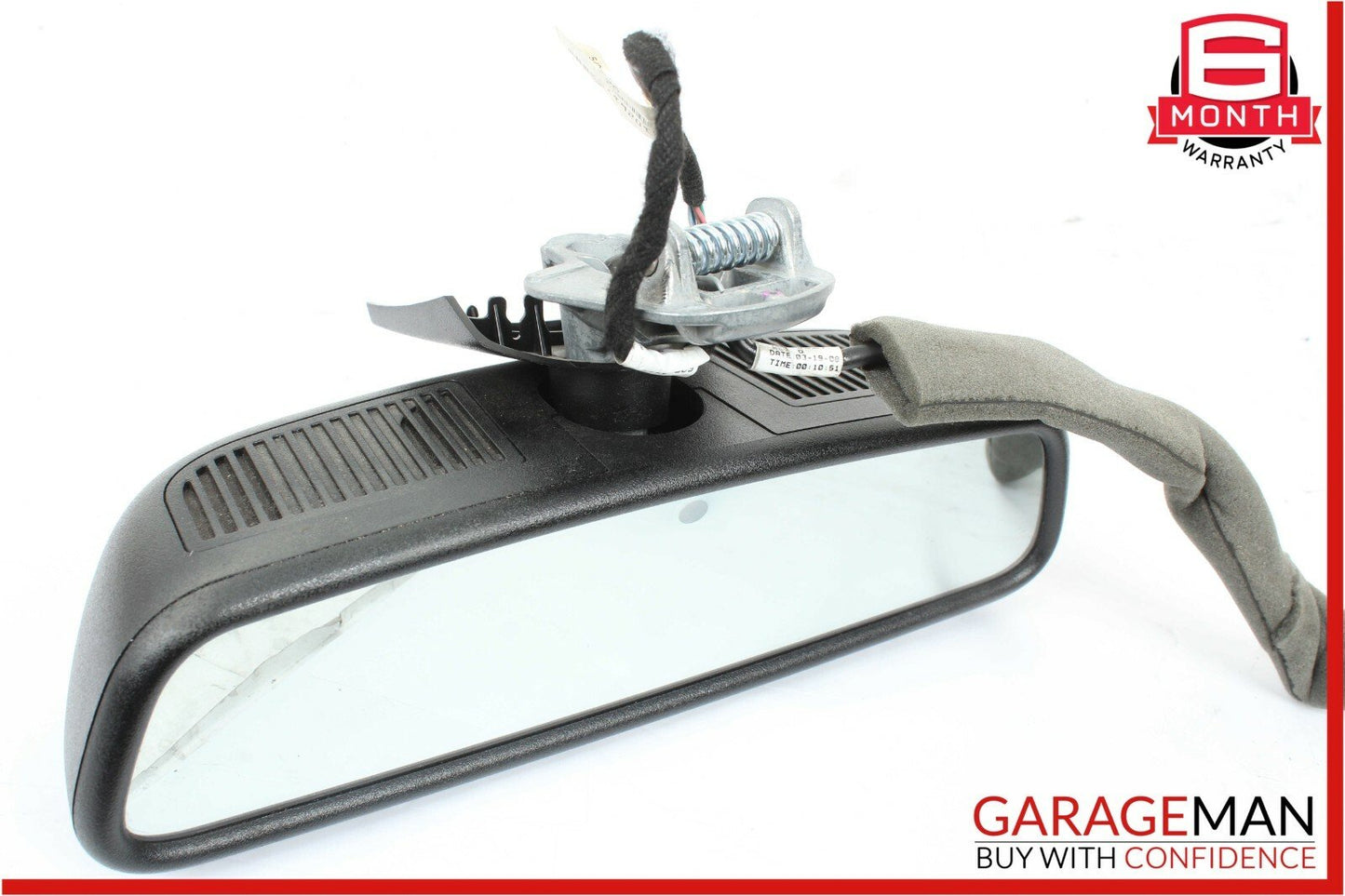 08-14 Mercedes W204 C300 C350 Top Upper Rear View Mirror Assembly Black