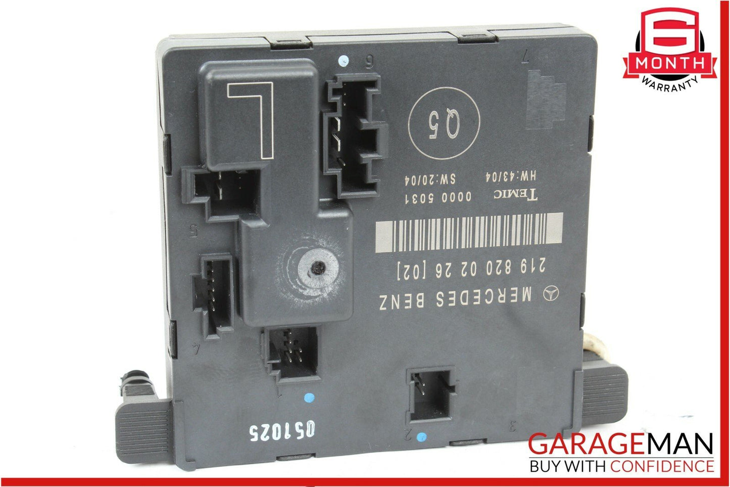 06-11 Mercedes W219 CLS500 CLS63 Rear Left Door Control Module OEM