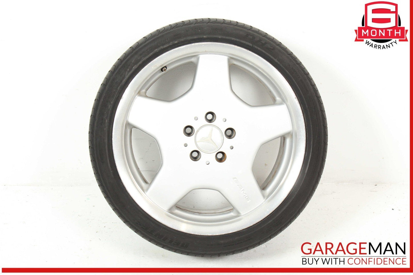 00-06 Mercedes W220 S500 CL55 AMG Rear Wheel Tire Rim 9.5x18H2 ET46 18" OEM