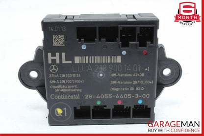 08-18 Mercedes W212 E350 CLS500 C300 C250 Rear Left Door Control Module Unit