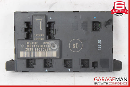01-07 Mercedes W203 C230 C240 Front Left Side Door Controller Module Unit OEM