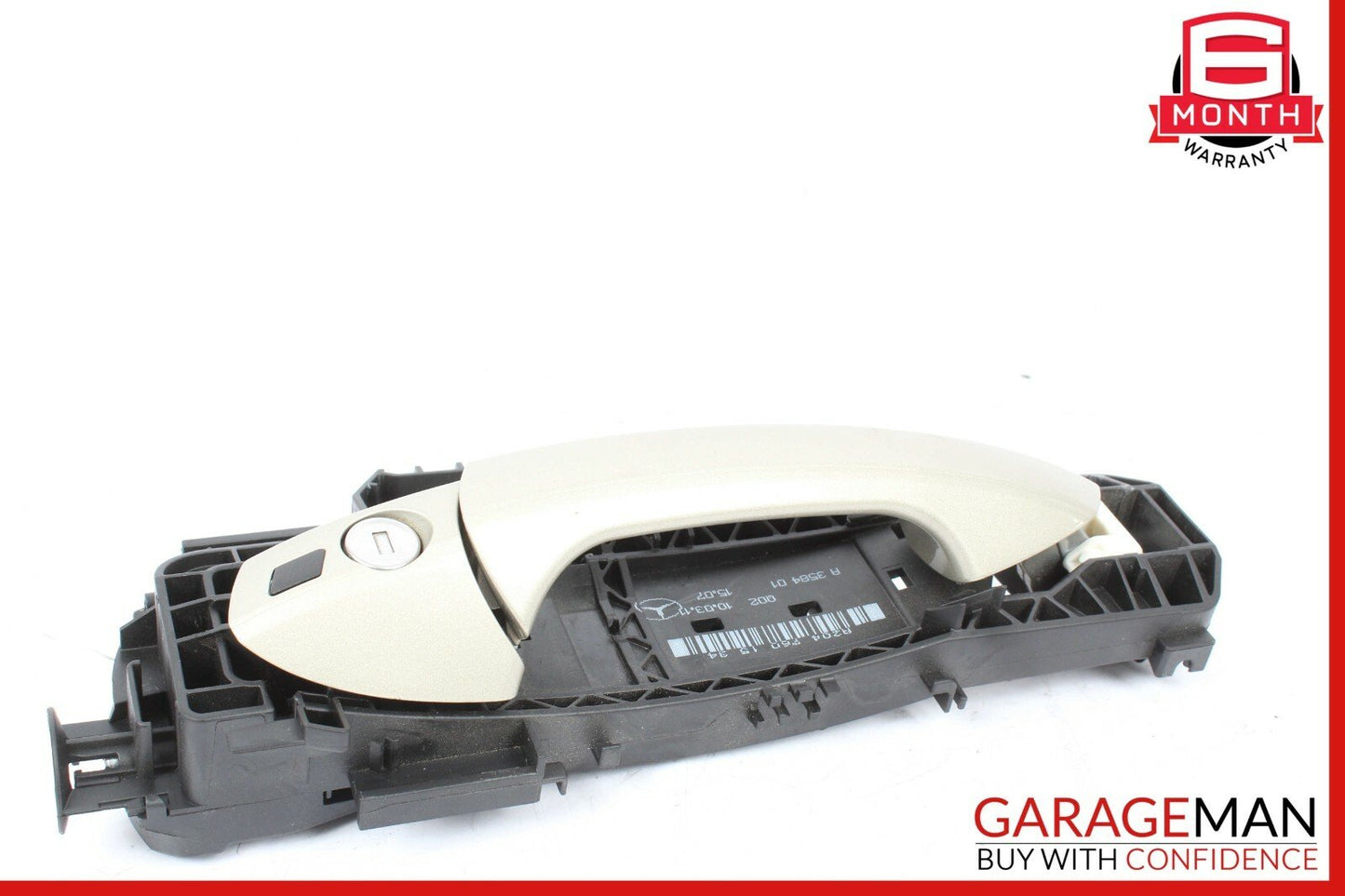 08-14 Mercedes W204 C250 Front Left Exterior Door Handle w/ Door Actuator Latch