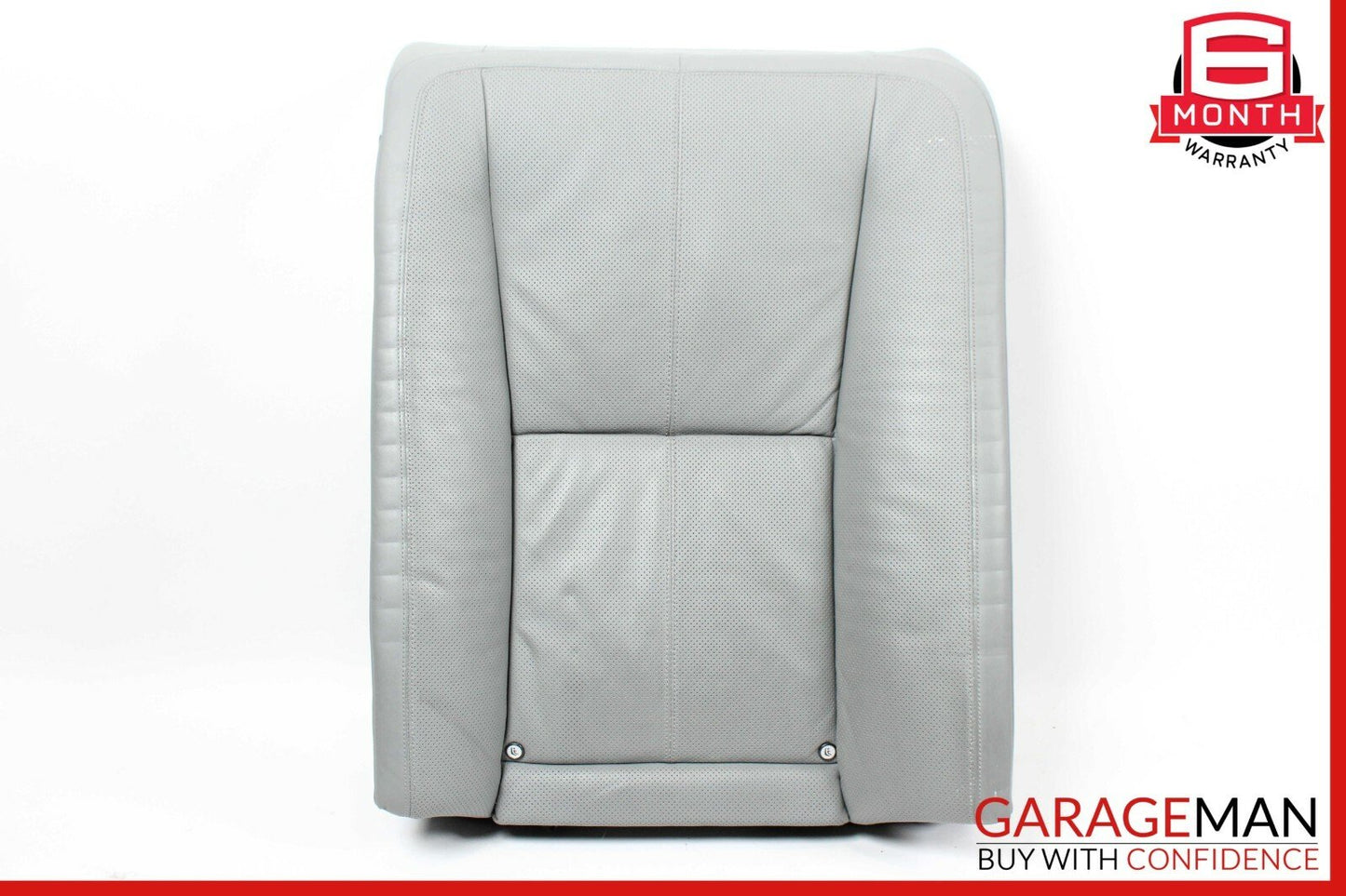 07-13 Mercedes W221 S600 Rear Left Recline Top Upper Seat Cushion Gray OEM