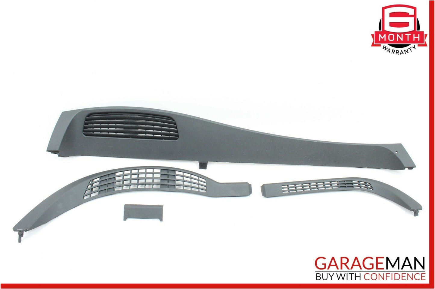 07-14 Mercedes W221 S550 CL600 Dashboard Dash Air Vent Grill Grille Trim Set
