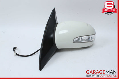 06-10 Mercedes W251 R350 Front Left Side Mirror Door Rear View Calcite White