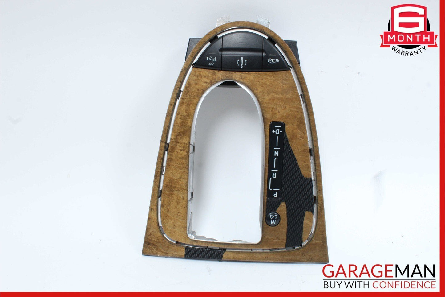 03-11 Mercedes CLS500 E500 E63 AMG Center Console Shifter Trim Bezel Assembly