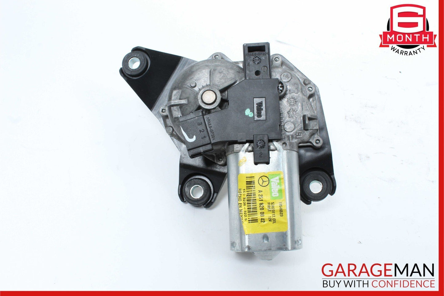 06-13 Mercedes R500 ML350 GL450 Valeo Rear Window Windshield Glass Wiper Motor