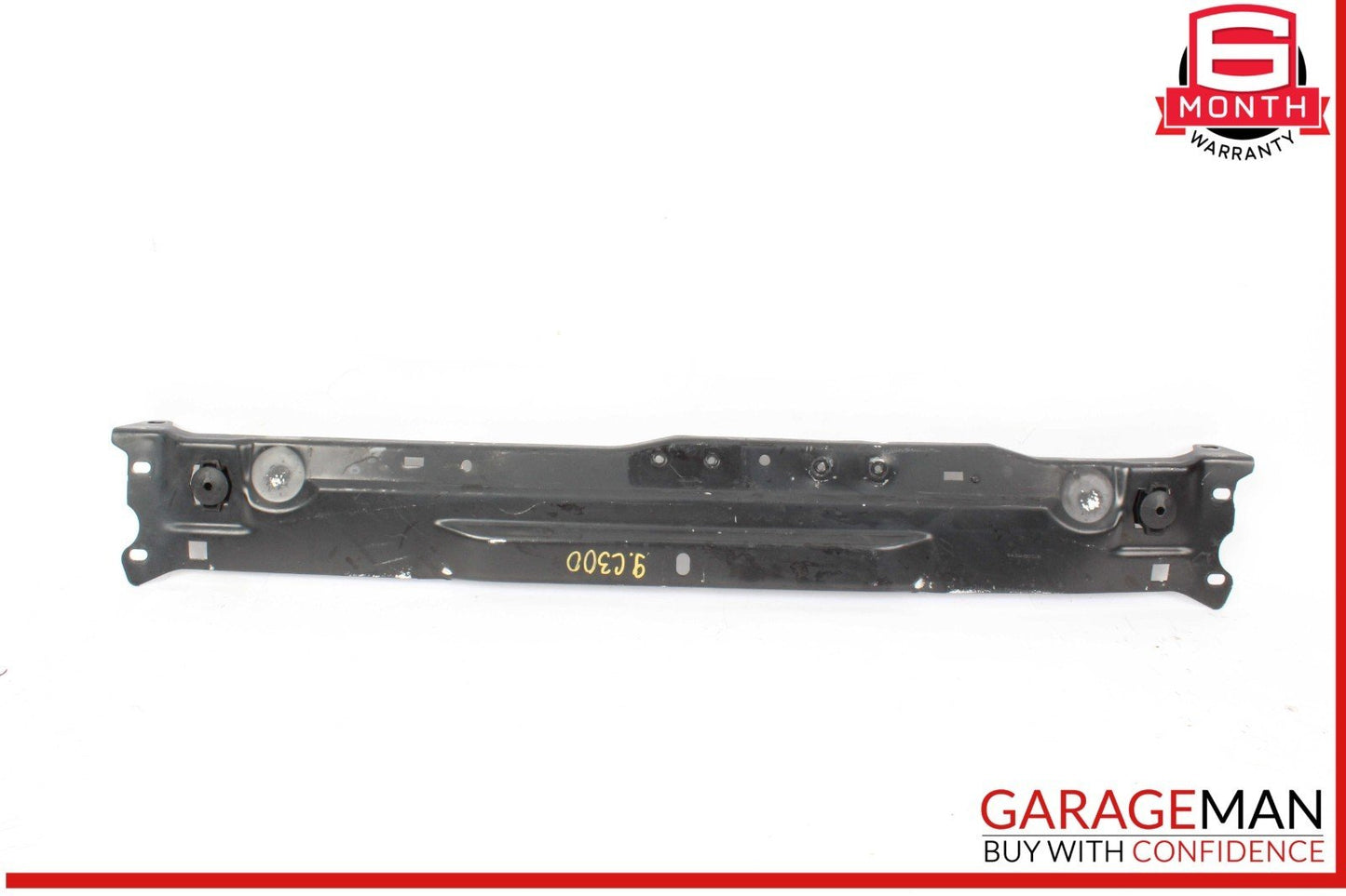 08-14 Mercedes W204 C300 C350 C280 Upper Radiator Core Support Bar Black OEM