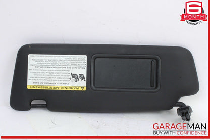 14-17 Audi Q5 SQ5 Front Left Driver Side Sun Visor Sunvisor Black 8U0857551F OEM