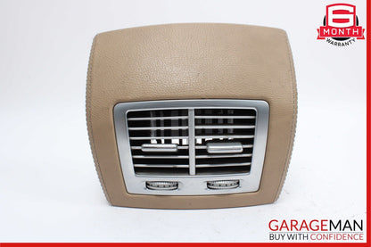 07-14 Mercedes W216 CL550 Rear Center Console AC A/C Air Vent Trim Assy Brown