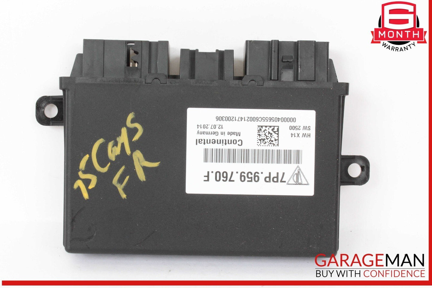11-18 Porsche Cayenne S 958 Front Left or Right Seat Control Module OEM
