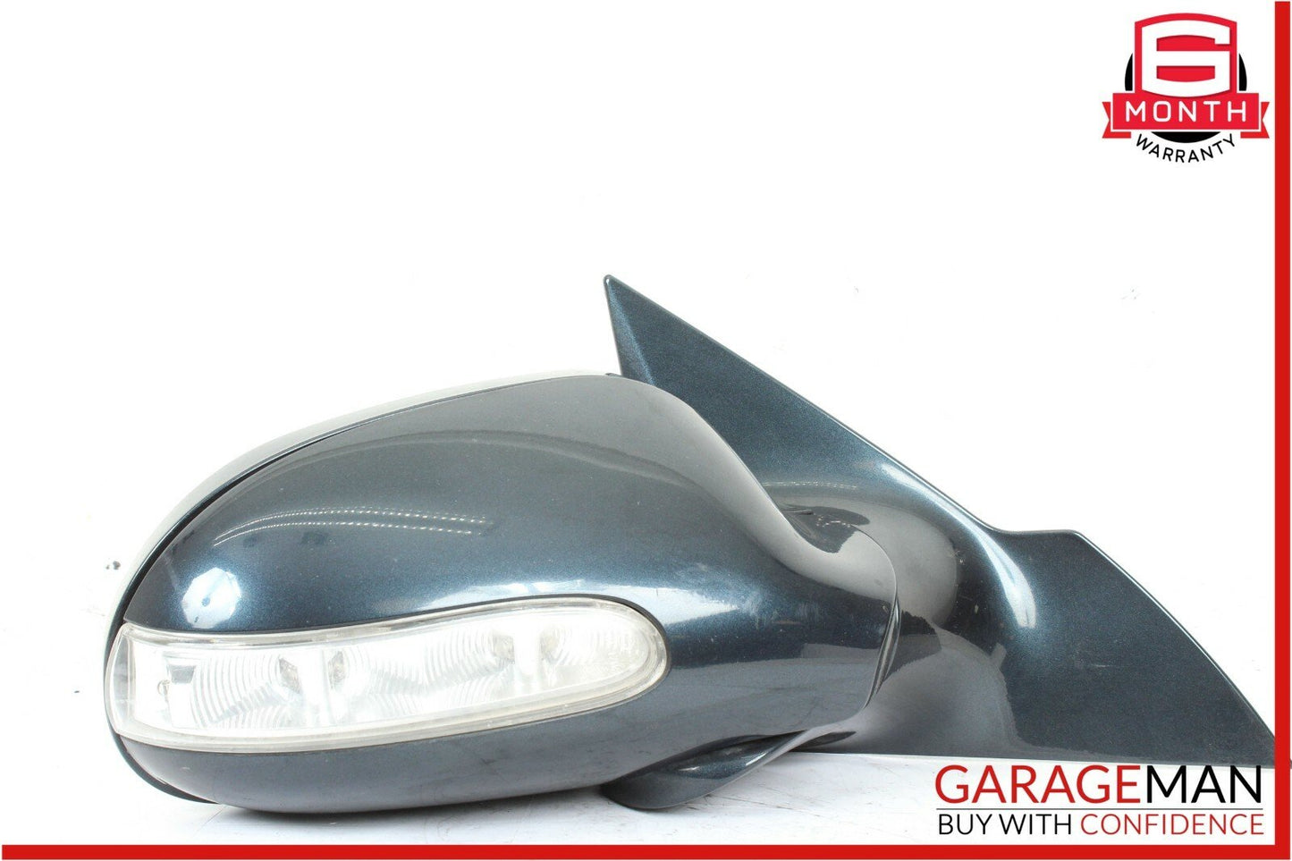 03-09 Mercedes W209 CLK350 Front Right Side Mirror Door Rear View Green Black