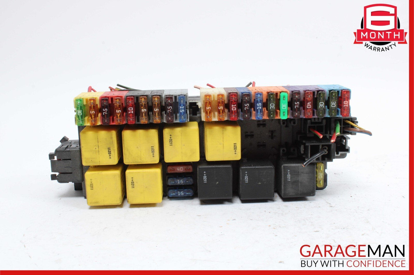 03-12 Mercedes R230 SL500 SL63 AMG Front Left SAM Fuse Box Control Module Assy
