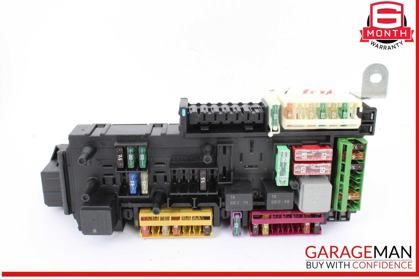 17-20 Mercedes SLC43 AMG SLC300 Rear Relay Fuse Box SAM Control Module OEM